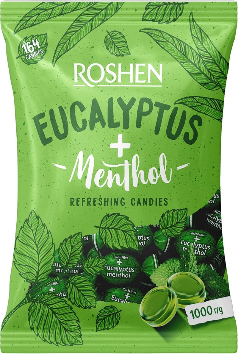 ROSHEN Eucalyptus and Menthol Candies - 1 kg - Image 1